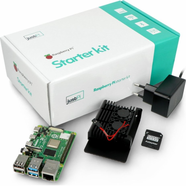 JustPi Sada 4 Model B s 8GB RAM (RPI-16850)