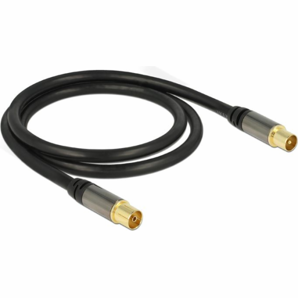 Delock Anténní kabel 1 m černý (88922)
