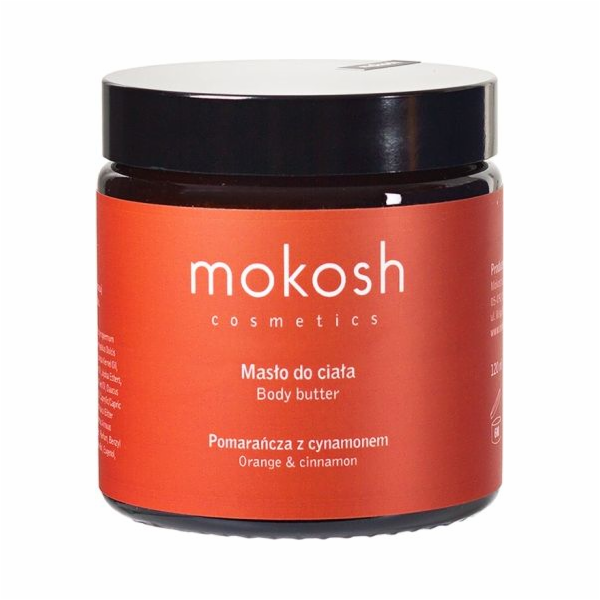 Mokosh Tělové máslo s pomerančem a skořicí