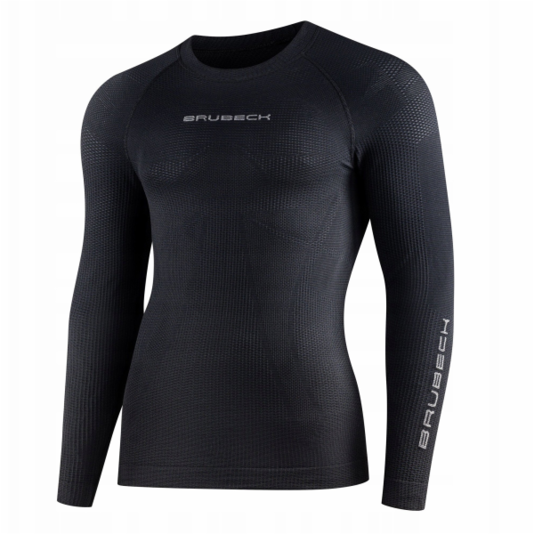 Brubeck Pánské tričko s dlouhým rukávem 3D PRO LS1595M, č...