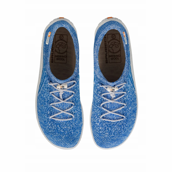 Spokey Dámské barefoot merino boty SH5004W světle modré/š...