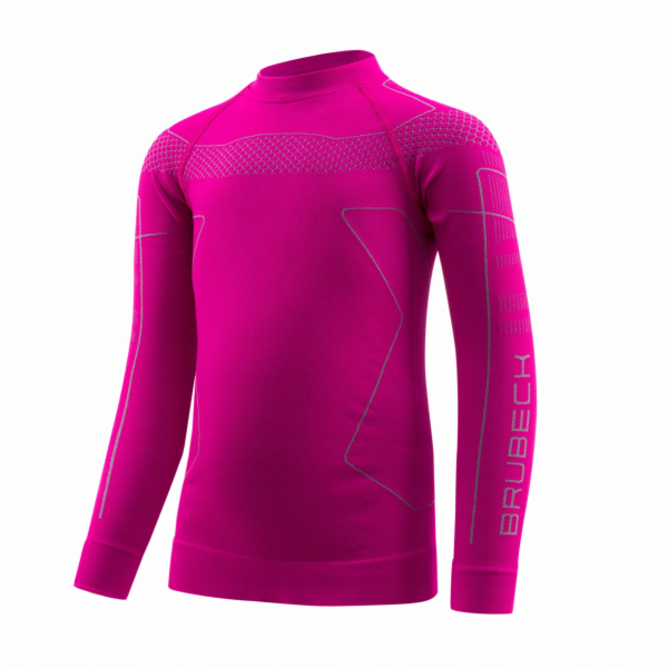 Brubeck LS1611K Dětská termo mikina THERMO KIDS fuchsiová...