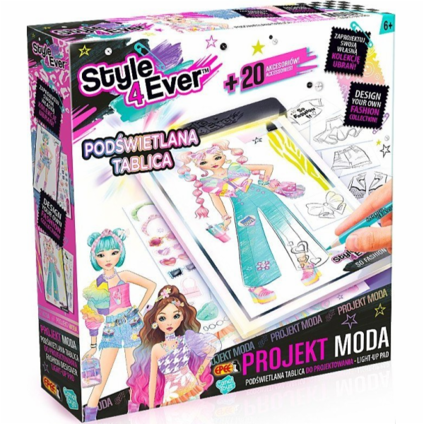 Epee Osvětlená designová tabule - Moda Project