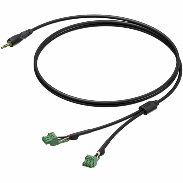 Procab Kabel CLA833/1.5 mini jack na 2x euroblock (3p)