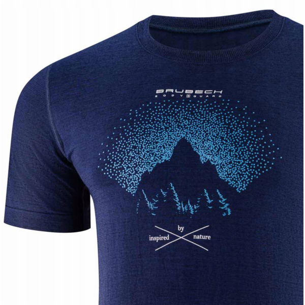 Brubeck SS1265M Pánské tričko s krátkým rukávem OUTDOOR W...