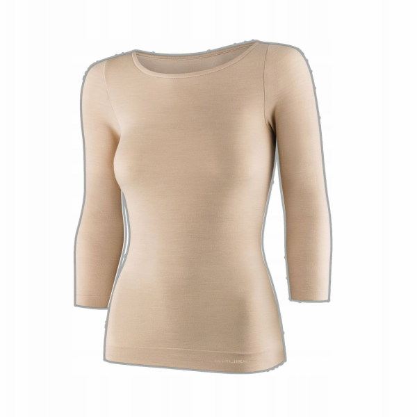 Brubeck LS1628W Dámské tričko COMFORT MERINO s 3/4 rukávy...