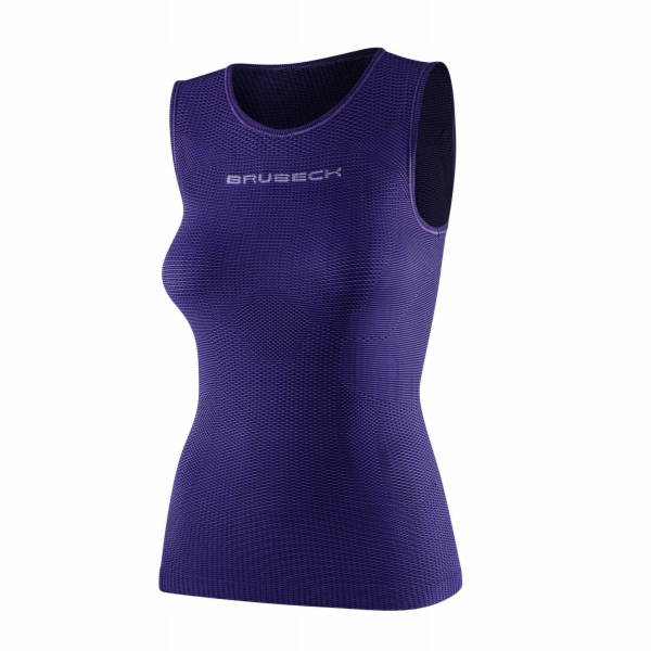 Brubeck Dámské tričko TA1055W 3D PRO bez rukávů, fialové,...