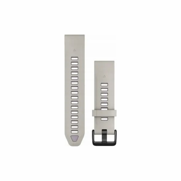 Garmin Garmin QuickFit-Armband 20 mm silikon Nebelgrau/La...