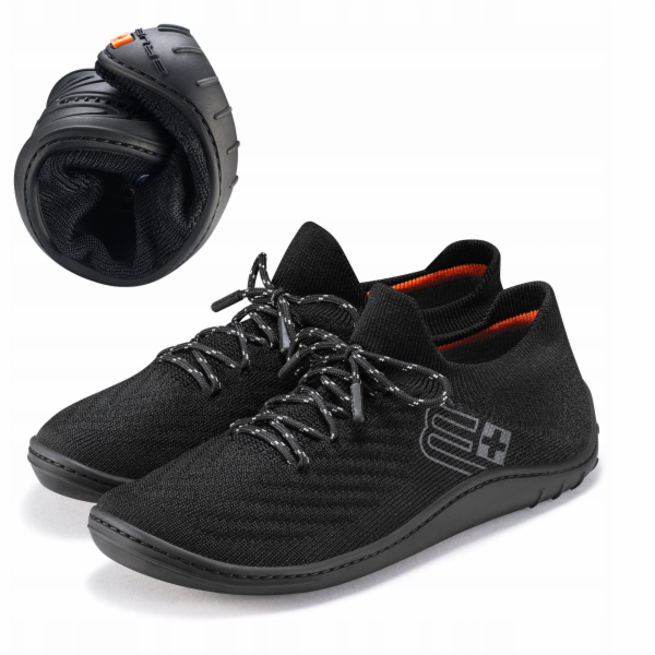 Spokey Dámské boty BAREFOOT MERINO SH5010W, černé/černé, ...