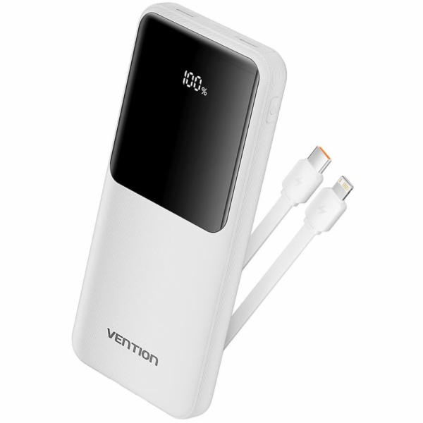 Vention POWER BANKA USB 10000MAH 22,5W/BÍLÁ FHOW0 VENTION