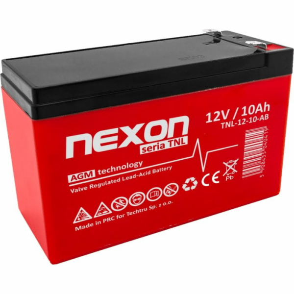 Nexon Gelová baterie AGM 12V 10Ah s dlouhou životností (1...