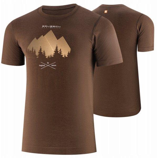 Brubeck SS1265M Pánské tričko s krátkým rukávem OUTDOOR W...
