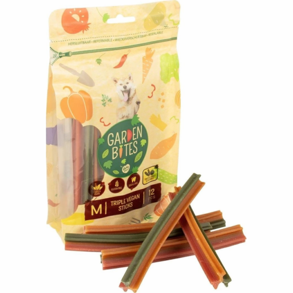 Duvo+ VEGANSKÉ TROJITÉ TYČINKY GARDEN BITES M 15cm 12 ks ...