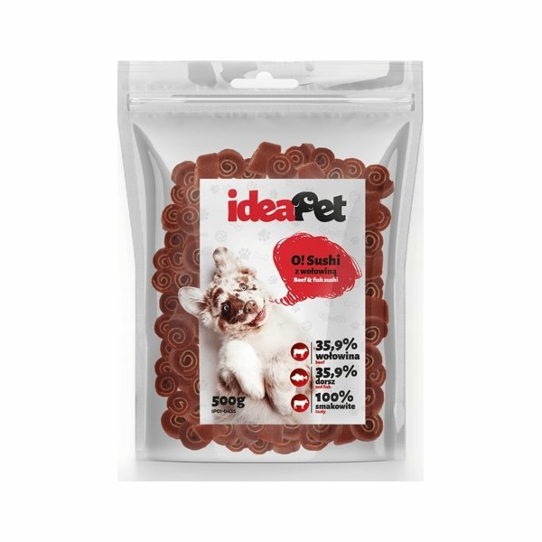 IdeaPet IdeaPet Sushi s hovězím masem 500g