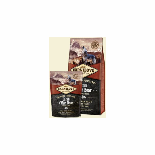 Carnilove Jehněčí a divočák pro dospělé - 1,5 kg