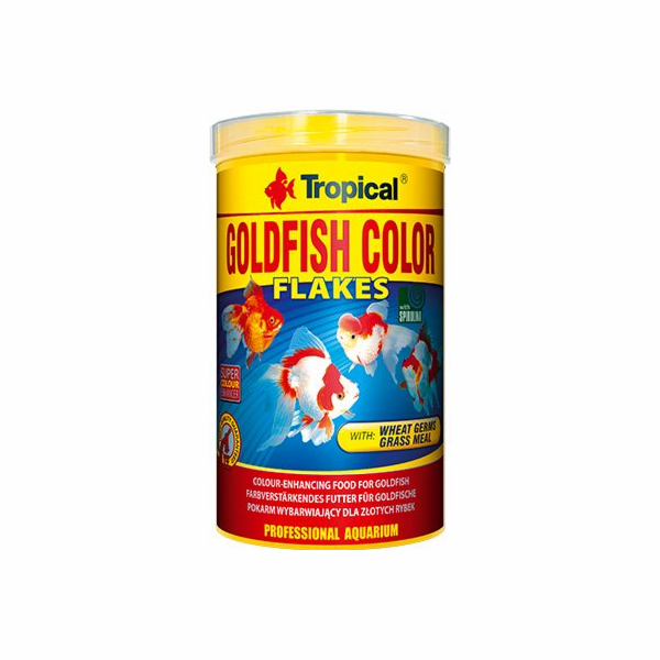 Tropical Krmivo pro barevné rybky Goldfish 1000ml (77176)