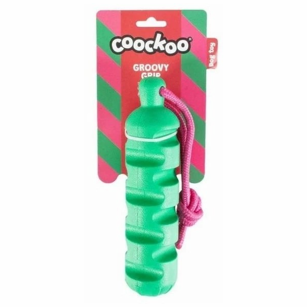 COOCKOO GUMOVÁ HRAČKA PRO PSY S OHEBEM GROOVY GRIP ZELENÁ...
