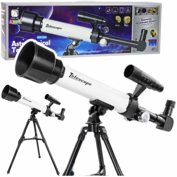 LeanToys Astronomický dalekohled Dalekohled pro děti Držá...