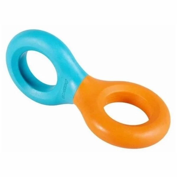 Unizoo GUMOVÁ HRAČKA PRO PSA COOCKOO DOODLE MODRO/ORANŽOV...