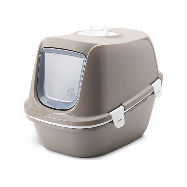 Savic Reina Sift šedá toaleta pro kočky