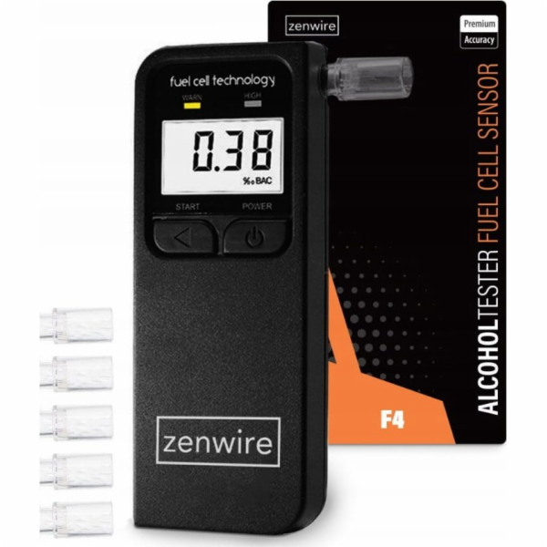 Zenwire alkoholtester elektrochemický profesionální 5x LC...