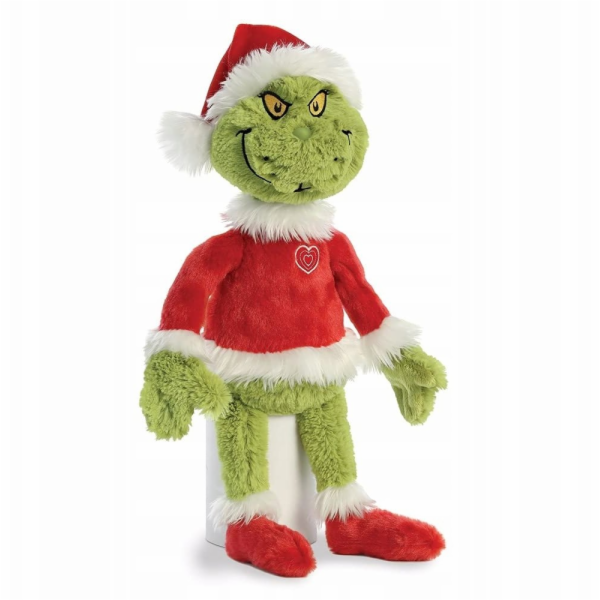 Aster Grinch - Plyšový maskot/mazlivá hračka v kostýmu Sa...