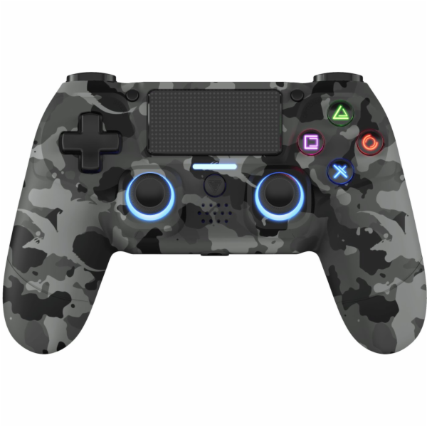 DragonShock Bezdrátový ovladač Mizar+, šedá kamufláž, PS4/PC