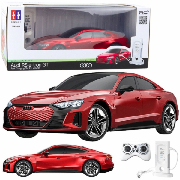Rastar RC auto Audi RS E-tron GT na dálkové ovládání červ...
