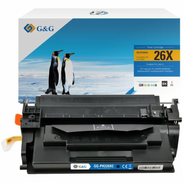 G&G Toner XL – kompatibilní s HP 26X/CF226X