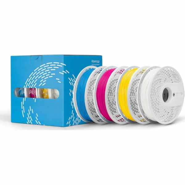 Fiberlogy filament Easy PLA CMYK 1,75 mm 4 x 0,5 kg