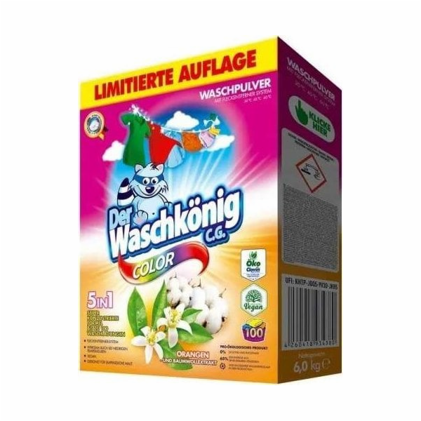 Triton Prací prášek 5v1 Tropical Color 6kg 100 praní