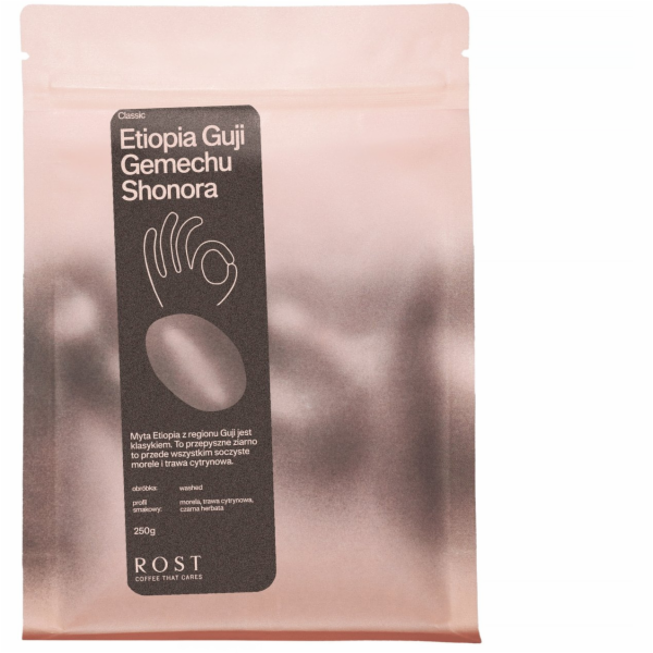 NoName Zrnková káva ROST Etiopie Guji Gemechu Shonora zrn...