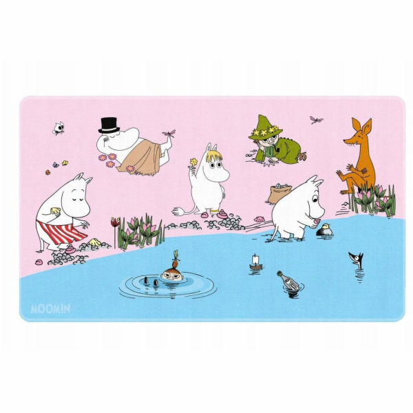 NoName Podložka na psací stůl Moomins XL 60 x 35 cm