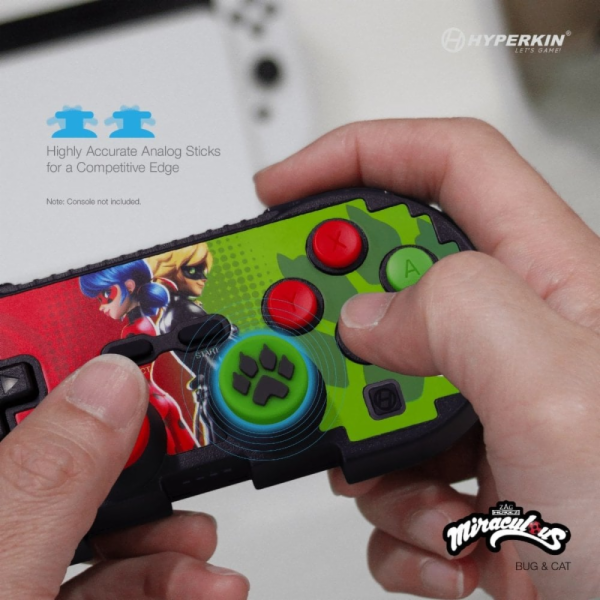 Hyperkin Bezdrátový ovladač Miraculous, štěnice a kočka