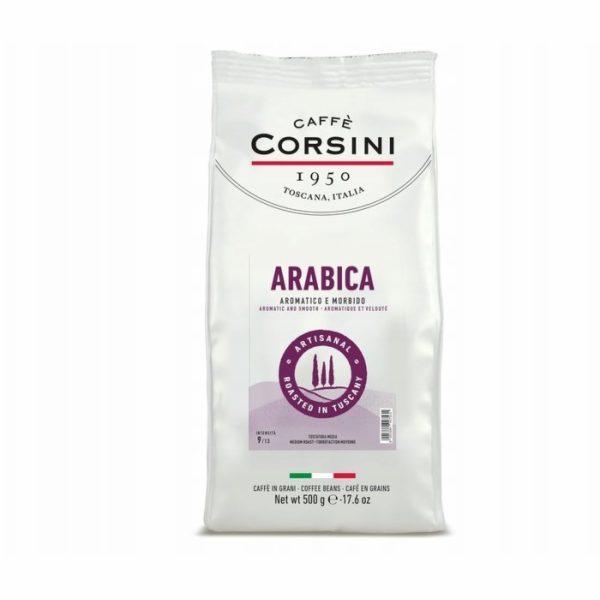 Caffe Corsini Arabica zrnková káva 500g