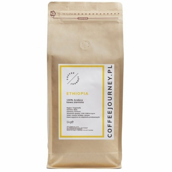 Coffee Journey Kávová zrna Etiopie 1 kg