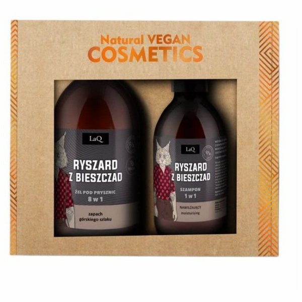 LaQ Ryszard z Bieszczady Matte Black sprchový gel 500 ml ...