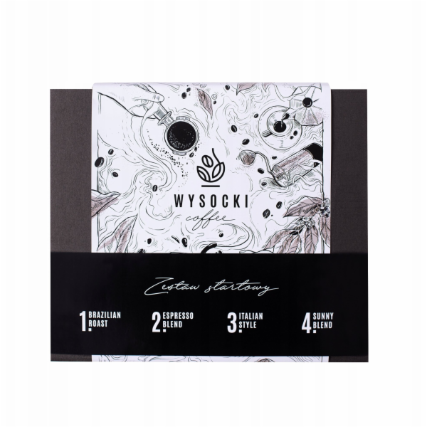 NoName Wysocki Coffee Bean Starter Set 4x250g