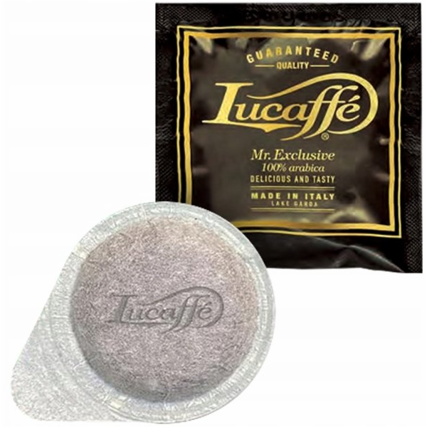 Lucaffe Mletá káva Mr. Exclusive - ESE sáčky 150 ks.