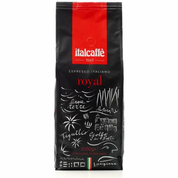 Italcaffe Espresso Italiano Royal Bar zrnková káva 1 kg