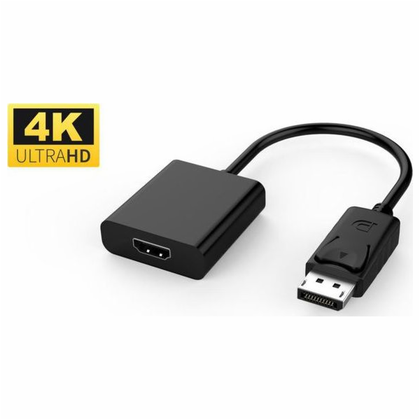 MicroConnect Adaptér DisplayPort - HDMI AV, černý (DPHDMI3)