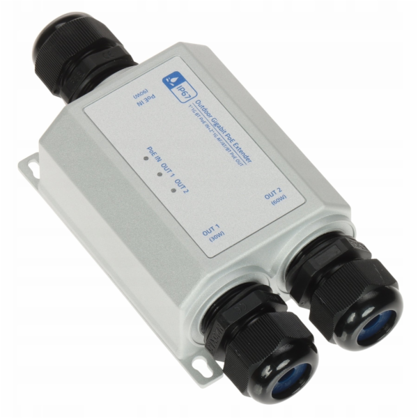 NoName ROZŠÍŘOVAČ ETHERNETU+PoE SPT-POE/2-POE-1G-IP67