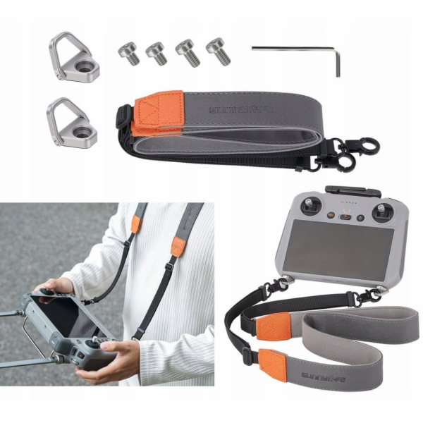 SunnyLife Držák popruhu na krk pro dálkový ovladač DJI RC...