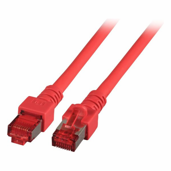 EFB patchcord, 7,5 m, S/FTP, Cat6, PIMF, červený (K5512.7,5)