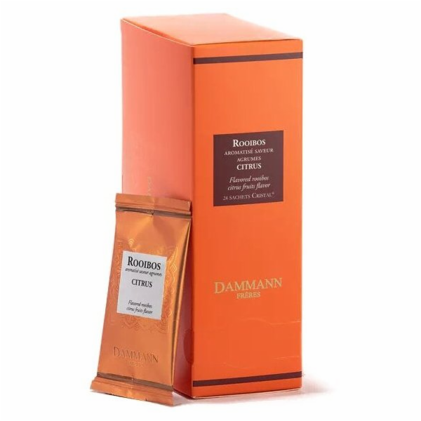 Dammann Rooibosový čaj Rooibos Citrus 24 sáčků