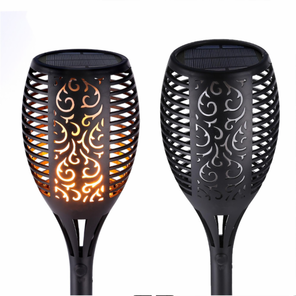 Solární zahradní lampa Forever Pochodeň, 1500 mAh, IP65 č...