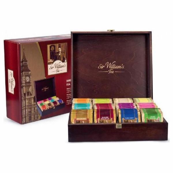 Sir Williams Tea Box 180 čajových sáčků