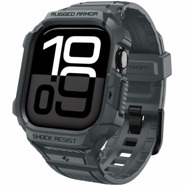 Spigen Rugged Armor Pro 2, tmavě šedý - Apple Watch 11 46 mm