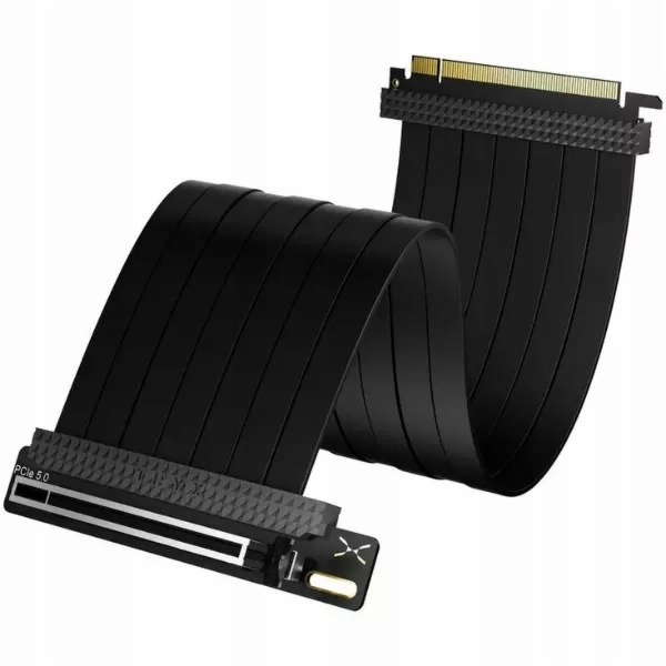 TRYX STRING PCIe 5.0 x16 Riser kabel, 200 mm - černý