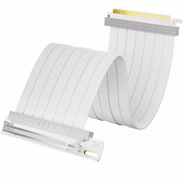 TRYX STRING PCIe 5.0 x16 Riser kabel, 200 mm - bílý